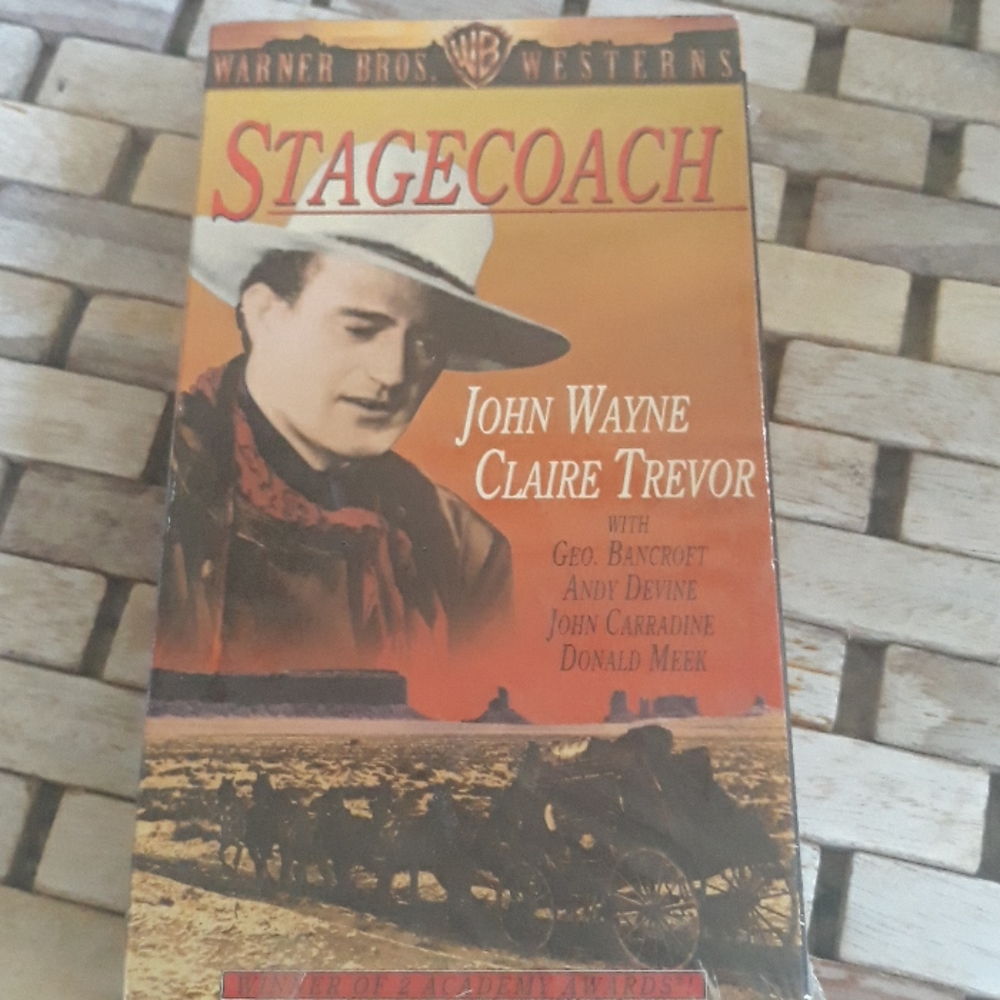 John Wayne Stagecoach VHS